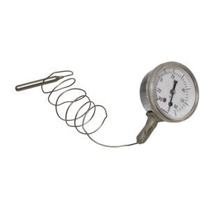 Marsh Instruments Co. 2.75" Round Temperature Gauge -40-60F With Sensor 13261A2